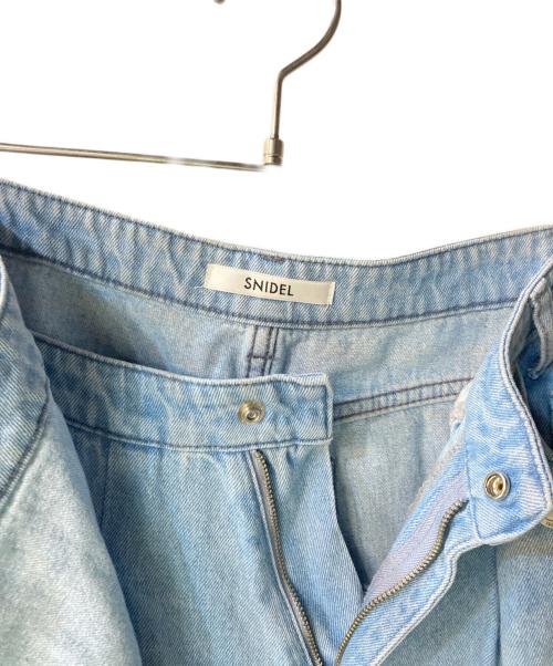 Snidel（スナイデル）Snidel (スナイデル) スカートライクデニム インディゴの古着・服飾アイテム