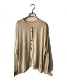 Spick and Span（スピックアンドスパン）の古着「2way ウォッシャブル シアーカーディガン」｜ベージュ