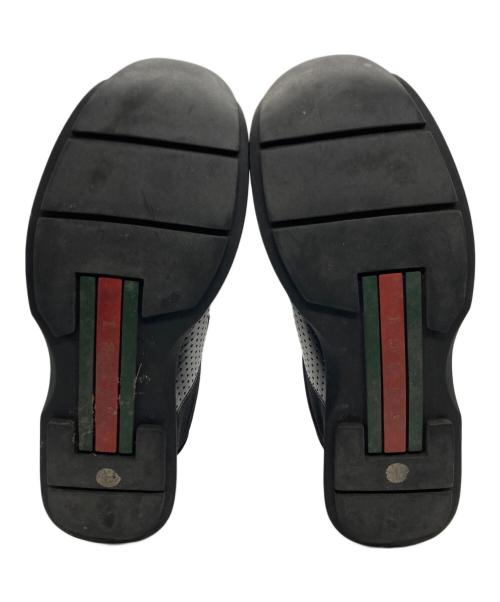 GUCCI（グッチ）GUCCI (グッチ) ベルクロスニーカー ブラック サイズ:8の古着・服飾アイテム