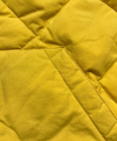 BEAMS PLUS（ビームスプラス）BEAMS PLUS (ビームスプラス) キルティングダウンベスト イエロー サイズ:Mの古着・服飾アイテム