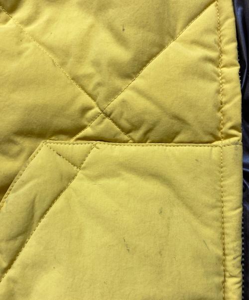 BEAMS PLUS（ビームスプラス）BEAMS PLUS (ビームスプラス) キルティングダウンベスト イエロー サイズ:Mの古着・服飾アイテム