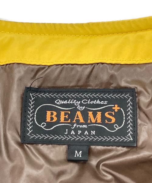 BEAMS PLUS（ビームスプラス）BEAMS PLUS (ビームスプラス) キルティングダウンベスト イエロー サイズ:Mの古着・服飾アイテム