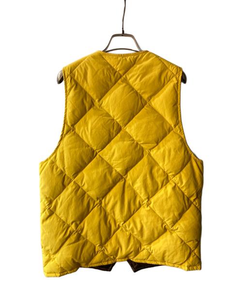 BEAMS PLUS（ビームスプラス）BEAMS PLUS (ビームスプラス) キルティングダウンベスト イエロー サイズ:Mの古着・服飾アイテム