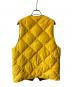 BEAMS PLUS (ビームスプラス) キルティングダウンベスト イエロー サイズ:M：4000円