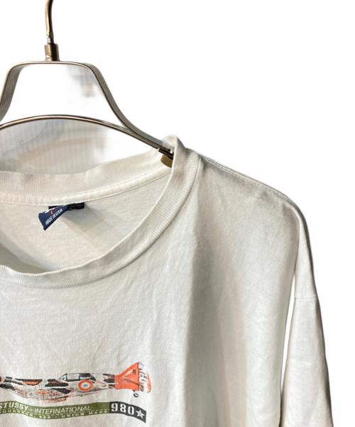 stussy（ステューシー）stussy (ステューシー) INTERNATIONAL 980 Tee ホワイト サイズ:Lの古着・服飾アイテム