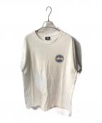 stussyステューシー）の古着「CROSS DOT TEE」｜ホワイト