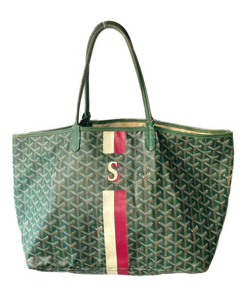 GOYARD（ゴヤール）GOYARD (ゴヤール) サンルイPM トートバッグ グリーンの古着・服飾アイテム