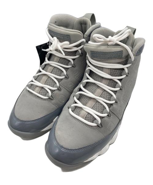 NIKE（ナイキ）NIKE (ナイキ) AIR JORDAN 9 RETRO MEDIUM グレー サイズ:28.5cmの古着・服飾アイテム