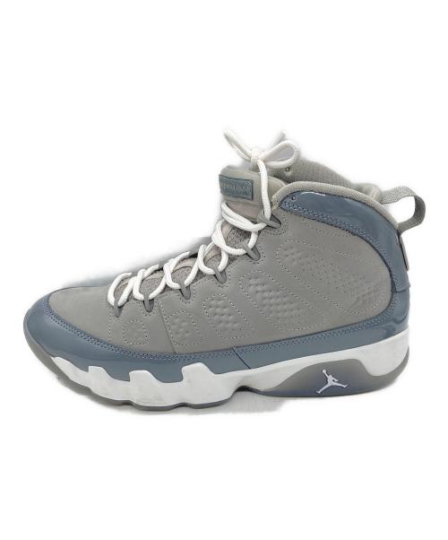 NIKE（ナイキ）NIKE (ナイキ) AIR JORDAN 9 RETRO MEDIUM グレー サイズ:28.5cmの古着・服飾アイテム