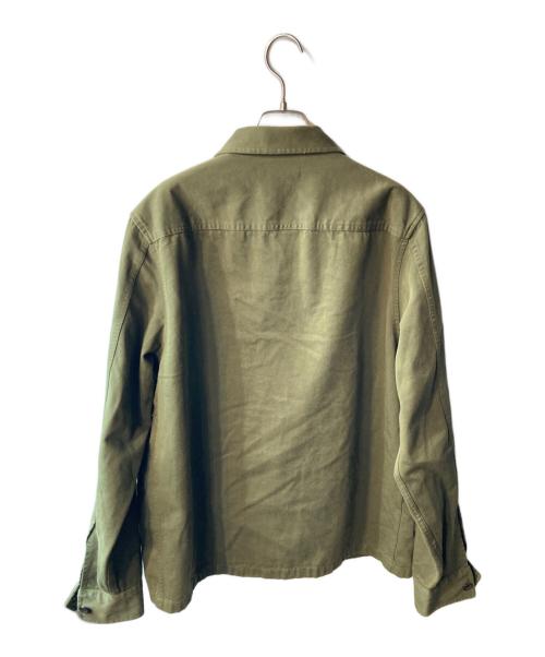 FRED PERRY（フレッドペリー）FRED PERRY (フレッドペリー) Twill Overshirt カーキ サイズ:Mの古着・服飾アイテム