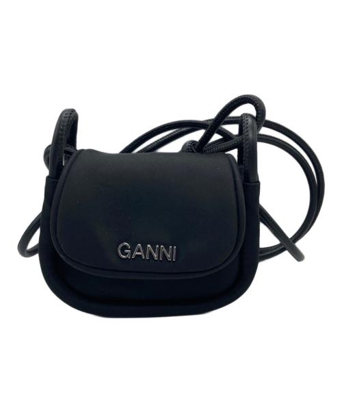 GANNI（ガニー）Ganni (ガニー) Knot Mini Flap Over ブラックの古着・服飾アイテム