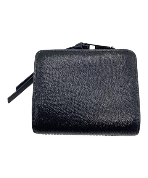 MARC JACOBS（マークジェイコブズ）MARC JACOBS (マークジェイコブス) THE SNAPSHOT DTM MINI COMPACT WALLET ブラックの古着・服飾アイテム