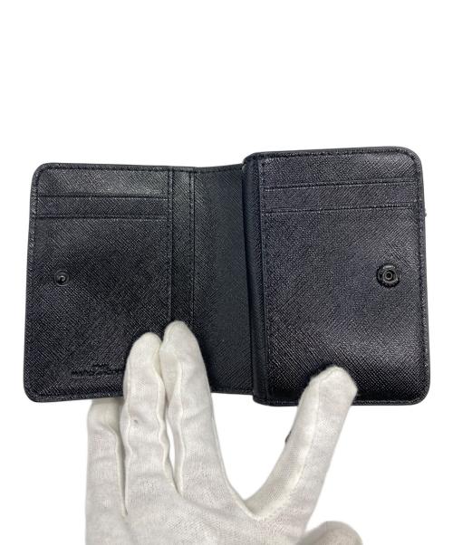 MARC JACOBS（マークジェイコブズ）MARC JACOBS (マークジェイコブス) THE SNAPSHOT DTM MINI COMPACT WALLET ブラックの古着・服飾アイテム