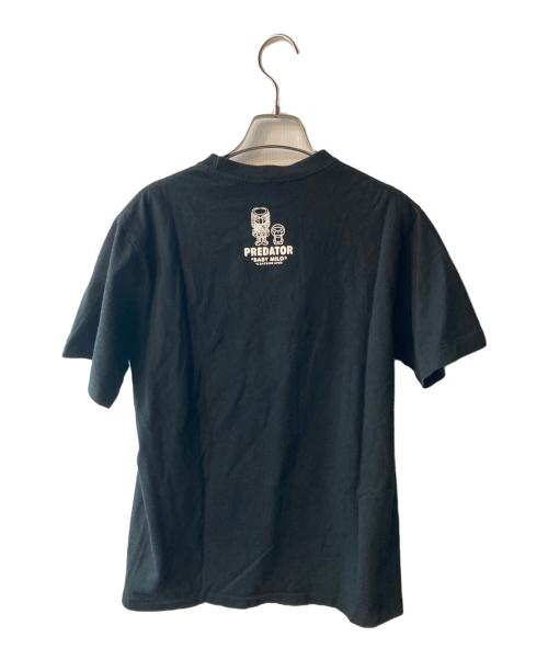 A BATHING APE（ア ベイシング エイプ）A BATHING APE (ア ベイシング エイプ) PREDATOR Tee ブラック サイズ:Mの古着・服飾アイテム