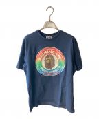 A BATHING APEア ベイシング エイプ）の古着「BUSY WORKS TEE」｜ネイビー