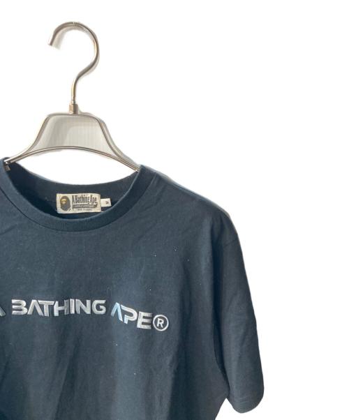 A BATHING APE（ア ベイシング エイプ）A BATHING APE (ア ベイシング エイプ) Ape Head Moon Tee ブラック サイズ:Mの古着・服飾アイテム