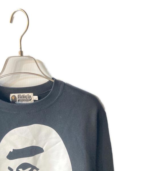 A BATHING APE（ア ベイシング エイプ）A BATHING APE (ア ベイシング エイプ) スウェット ブラック サイズ:Lの古着・服飾アイテム