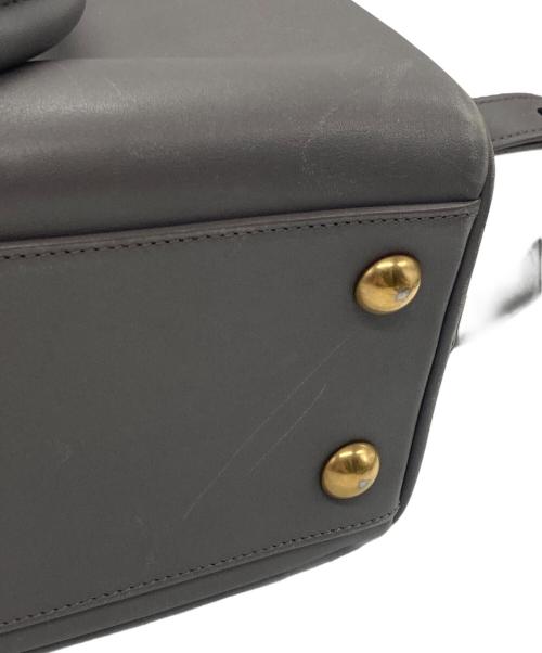 Saint Laurent Paris（サンローランパリ）Saint Laurent Paris (サンローランパリ) ベイビーダッフル ショルダーバッグ グレーの古着・服飾アイテム