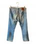 Hysteric Glamour (ヒステリックグラマー) リペア加工デニムパンツ インディゴ サイズ:ｗ30：10000円