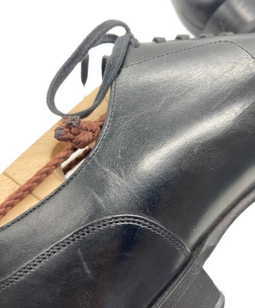 SHETLAND FOX（シェットランドフォックス）SHETLAND FOX (シェットランドフォックス) ストレートチップシューズ ブラック サイズ:7の古着・服飾アイテム