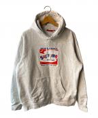 SUPREMEシュプリーム）の古着「21ss Shine Hooded Sweatshirt」｜グレー
