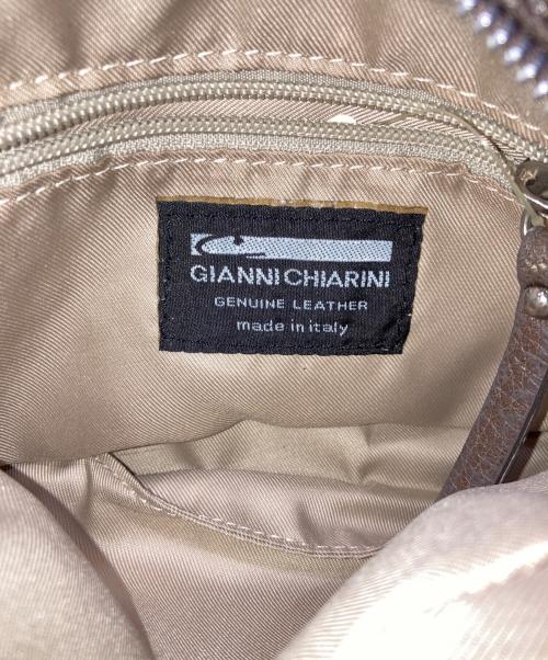 GIANNI CHIARINI（ジャンニ キアリーニ）GIANNI CHIARINI (ジャンニ キアリーニ) ショルダーバッグ ブラウンの古着・服飾アイテム