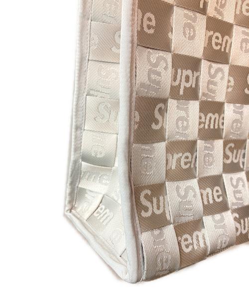 SUPREME（シュプリーム）Supreme (シュプリーム) Woven Tote Bag グレーの古着・服飾アイテム