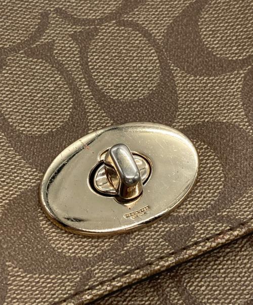 COACH（コーチ）COACH (コーチ) ショルダーバッグ ベージュの古着・服飾アイテム