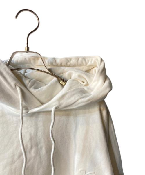 KEBOZ（ケボズ）KEBOZ (ケボズ) プルオーバーパーカー ホワイト サイズ:XXLの古着・服飾アイテム