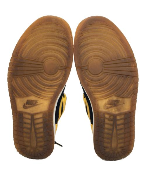 NIKE（ナイキ）NIKE (ナイキ) Air Jordan 1 Retro Mid New Love イエロー サイズ:28㎝の古着・服飾アイテム