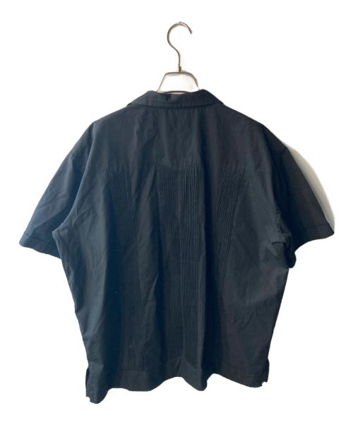BACKERS（バッカーズ）Backers (バッカーズ) キューバシャツ ブラック サイズ:Lの古着・服飾アイテム