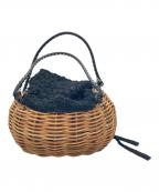 ebagosエバゴス）の古着「カゴバッグ」｜ベージュ