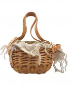 ebagosエバゴス）の古着「空飛ぶカゴバッグ」｜ベージュ