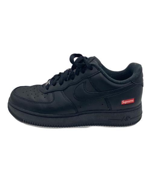 NIKE（ナイキ）NIKE (ナイキ) Supreme (シュプリーム) Air Force 1 Low ブラック サイズ:26cmの古着・服飾アイテム