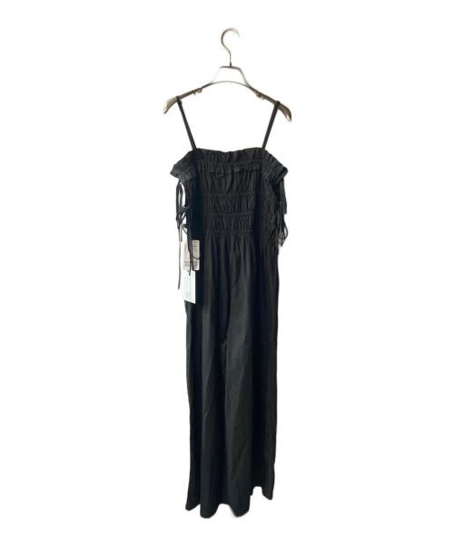 normment（ノーメント）normment (ノーメント) SLOBE IENA (スローブ イエナ) SLOBE別注 COTTON ALL IN ONE ブラック サイズ:free 未使用品の古着・服飾アイテム