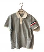 MONCLERモンクレール）の古着「ポロシャツ」｜グレー