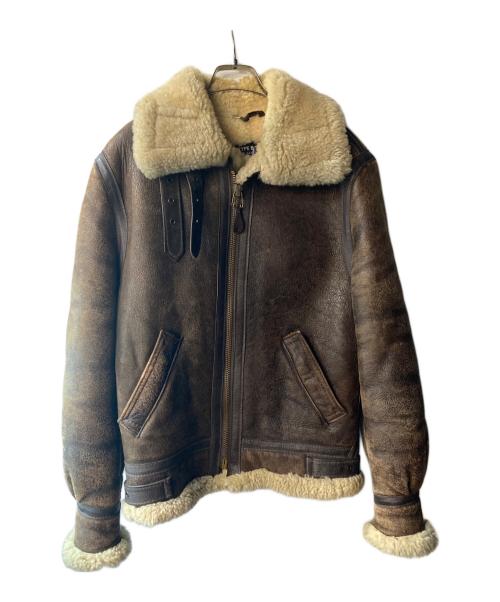 Schott（ショット）Schott (ショット) B-3ジャケット ブラウン サイズ:36の古着・服飾アイテム