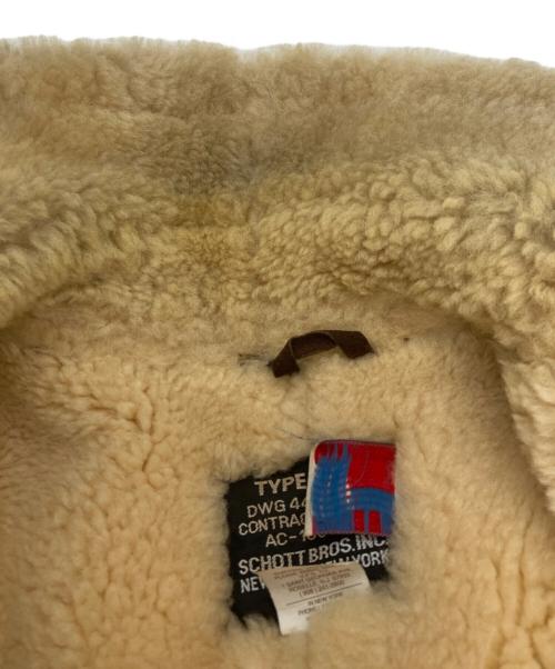 Schott（ショット）Schott (ショット) B-3ジャケット ブラウン サイズ:36の古着・服飾アイテム