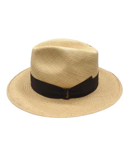 BORSALINO（ボルサリーノ）BORSALINO (ボルサリーノ) パナマハット ベージュの古着・服飾アイテム