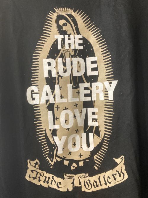 RUDE GALLERY（ルードギャラリー）RUDE GALLERY (ルードギャラリー) MARIA LOVE YOU TEE ブラック サイズ:Lの古着・服飾アイテム