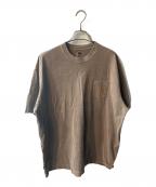 RATSラッツ）の古着「PIGMENT DYED POCKET TEE」｜ブラウン