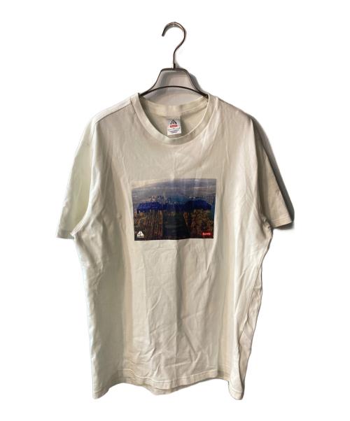 SUPREME（シュプリーム）Supreme (シュプリーム) NIKE ACG (ナイキエージーシー) ACG Grid Tee ホワイト サイズ:Lの古着・服飾アイテム