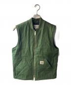 CarHarttカーハート）の古着「classic vest」｜グリーン