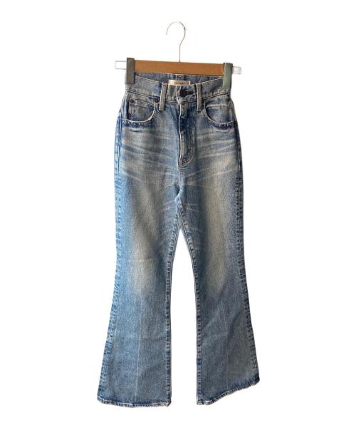 moussy（マウジー）moussy (マウジー) MVS ストレッチ フレアデニム インディゴ サイズ:22の古着・服飾アイテム