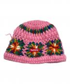 SUPREMEシュプリーム）の古着「Crochet Beanie」｜ピンク