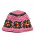 Supreme (シュプリーム) Crochet Beanie ピンク：10000円