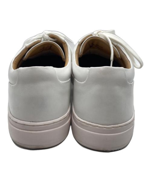 Alfredo BANNISTER（アルフレッドバニスター）alfredo BANNISTER (アルフレッドバニスター) オールレザースニーカー ホワイト サイズ:45の古着・服飾アイテム