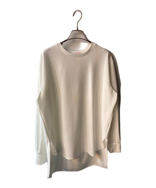 BEARDSLEY（ビアズリー）BEARDSLEY (ビアズリー) Tブラウス ホワイト サイズ:freeの古着・服飾アイテム