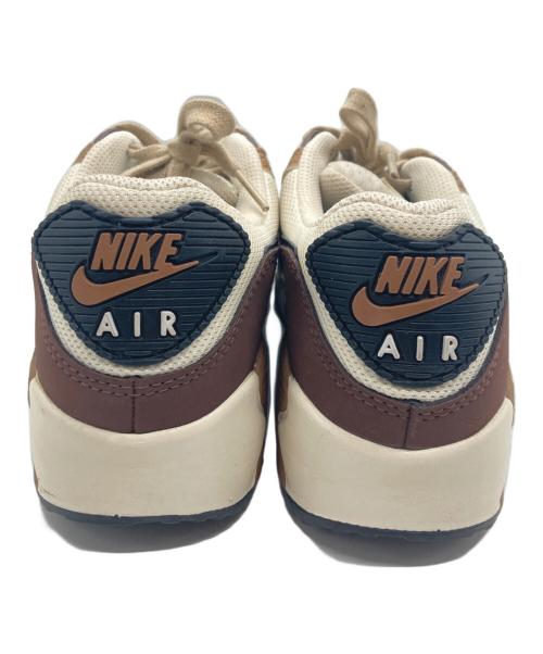 NIKE（ナイキ）NIKE (ナイキ) AIR MAX 90 ブラウン×アイボリー サイズ:24㎝の古着・服飾アイテム