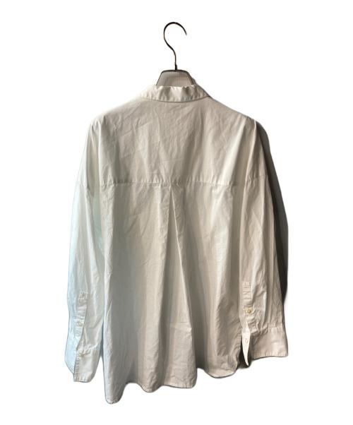 HER LIP TO（ハーリップトゥ）HER LIP TO (ハーリップトゥ) Have It All Stripe Shirt ホワイト サイズ:Mの古着・服飾アイテム